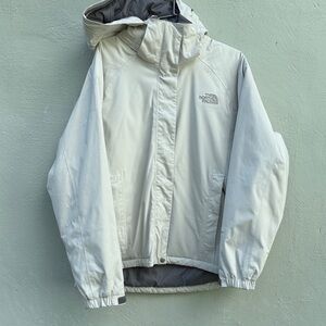The North Face Off-White Hooded Ski Jacket